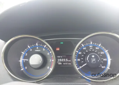 2011 Hyundai Sonata Gls z USA, uszkodzony, nr VIN 5NPEB4AC4BH257183